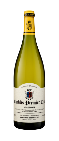 JEAN PAUL & BENOIT DROIN CHABLIS 1ER CRU VAILLONS 2022 75CL